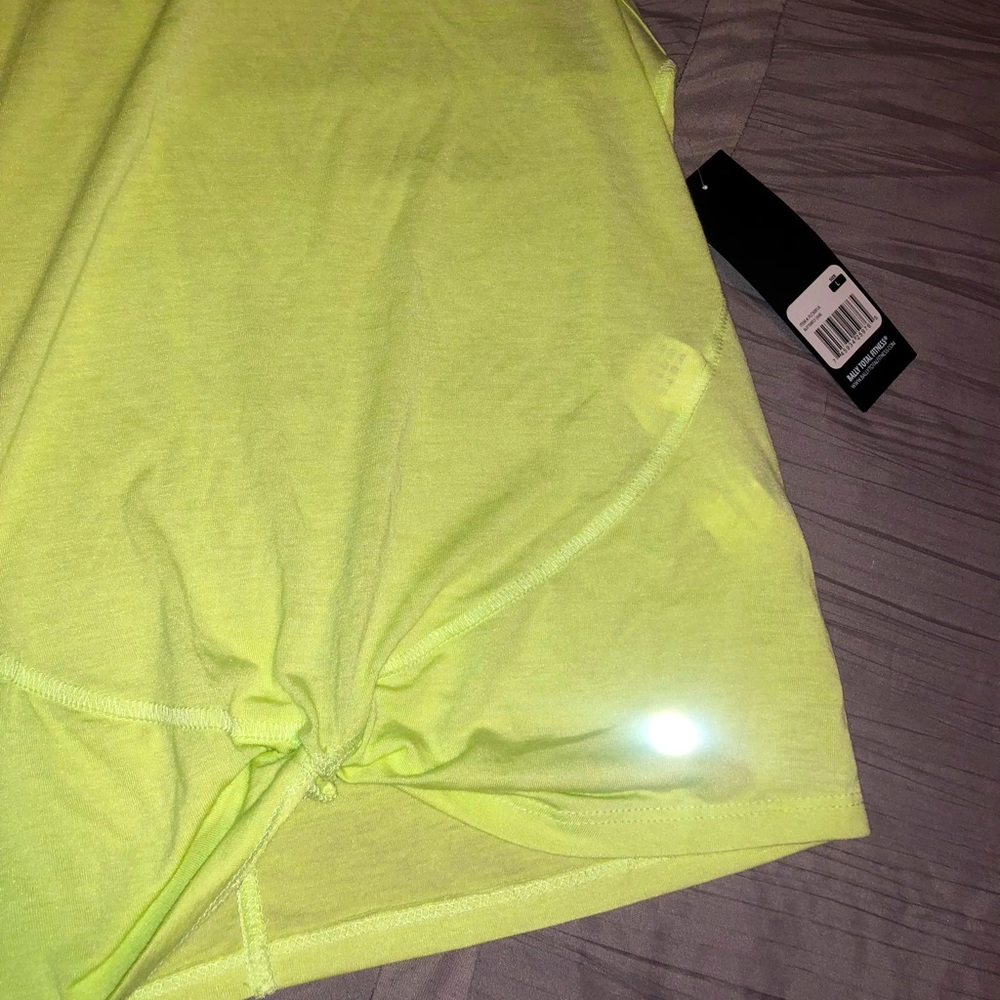 NWT! Lime green workout top